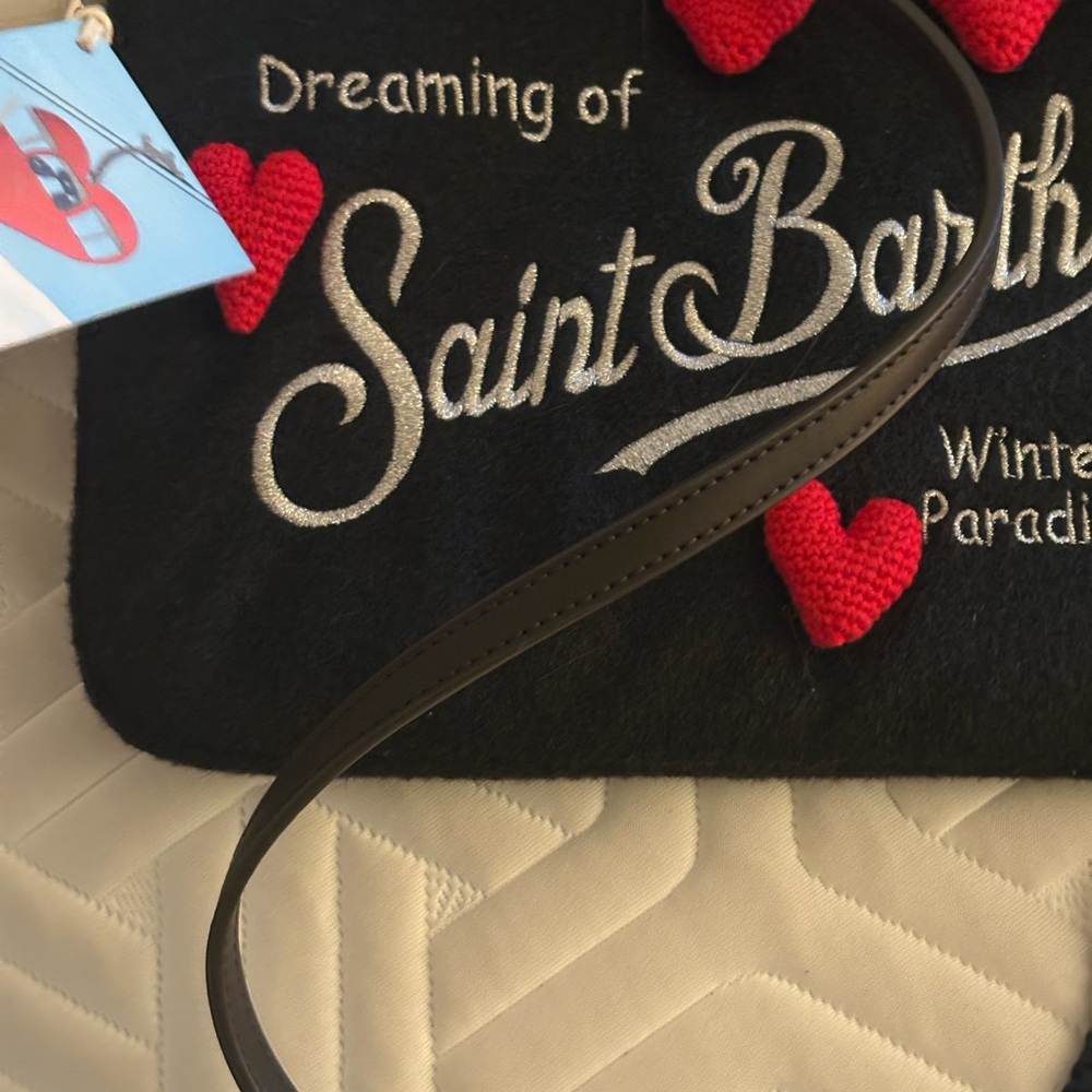 Black and Red Women's Shoulder Bag
